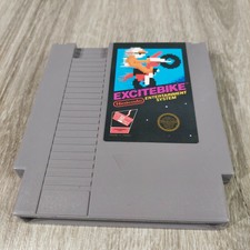 Nintendo NES Excitebike Video Game Cartridge Authentic Cleaned/Tested