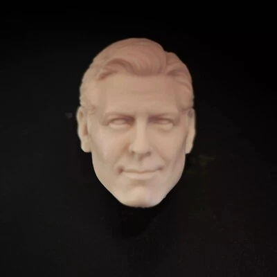 1/18 Head Model heroes George Clooney Miniature Scene Prop Car Vehicle Toy - Image 1 of 3
