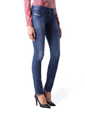 Diesel Grupee Super Slim Skinny Denim Jeans Women's 31x32 Blue