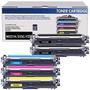 TN221 TN225 Toner DR221CL Drum Compatible With Brother MFC-9130CW MFC-9340CDW - Picture 1 of 17