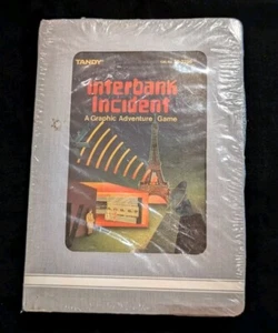 The Interbank Incident (1985 Tandy Computer 26-3296) 5.25" Floppy Disks & Manual - Picture 1 of 7