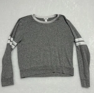 Forever 21 Damen Pullover grau-weiß Gr. Medium - Bild 1 von 8