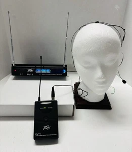Peavey PV-1 V1 BHS VHF Wireless Headset Mic 203.400  MHZ Single Ch System - Picture 1 of 8