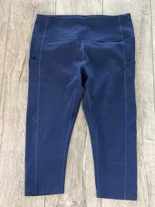 Pantaloni fitness CUGOAO blu navy. Vita 31,5". Cucitura interna 19". Taglia XL. NUOVO. - Foto 1 di 3