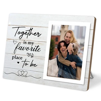Couple Picture Frames, Love Picture Frames, Engagement Photo Frame, Marriage ... - Image 1 of 4