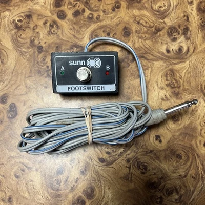 复古 Sun 脚开关 A/B 吉他效果器 — 第 1/4 张图片
