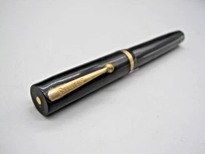 Vintage Oversize Sheaffer White Dot Black and Gold Lifetime nib Model D 5.25" - Bild 1 von 7