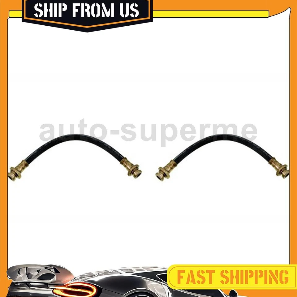 Juego de manguera de freno trasero 2x para Nissan Sentra 1991 2,0 L 1991-1993 Nissan NX 1,6 L Foto 1 de 4