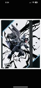✨Pokemon Black Bolt Binder Only TCG Scarlet And Violet Brand New Binder ✨ - Picture 1 of 2