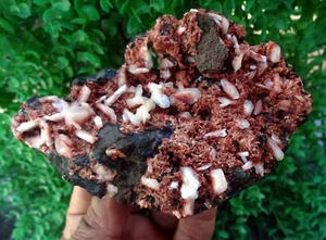Stilbite On Chalcedony Matrix Minerals - Picture 1 of 8