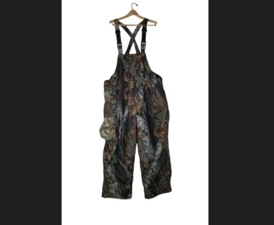 GAMEHIDE Men's 3X Camouflage Mossy Oak Breakup Insulated Hunting Coveralls Pants - Image 1 of 4