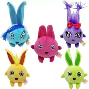 5pcs Sunny Bunnies Plush Dolls Cute Stuffed Animal Cartoon Peluches Gift Rabbit - Picture 1 of 8