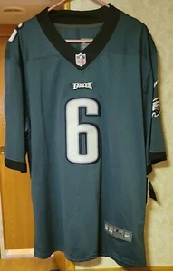Philadelphia Eagles DeVonta Smith #6 Nike Green Official NFL Player XL Jersey - Picture 1 of 14