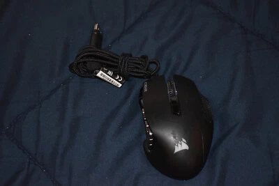 CORSAIR SCIMITAR RGB ELITE Optical MOBA/MMO Gaming Mouse - Black (CH-9304211-NA) - Image 1 of 4