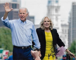 JOE BIDEN & JILL BIDEN SIGNED 11x14 FOTO VICE PRESIDENT BAS COA LOA AUTOGRAMM - Bild 1 von 2
