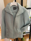 Lanesboro - Size M - Seafoam Green/Blue Quilted with Pockets & Elastic Waist