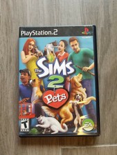PS2 Game Bundle- Sims 2 Pets!  Build your dream home and raise your pets!