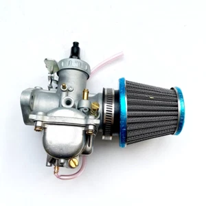 New Carburetor W/ Air Filter For Suzuki TS125 TS185 1971 - 1979 Motor Bike Carb - Picture 1 of 11