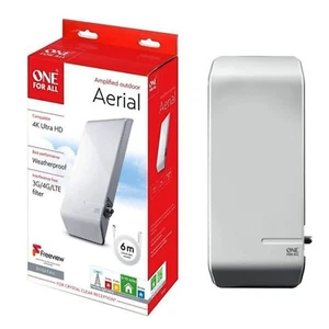 One For All Amplified Digital TV Aerial SV9450 Freeview Outdoor Indoor Loft Camp - Picture 1 of 4