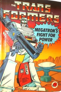 Transformers 1985 1st Print MEGATRON's Fight for Power ART & STORY book vintage - Picture 1 of 4