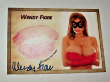 2020 Collectors Expo Model Wendy Fiore Autographed Kiss Card