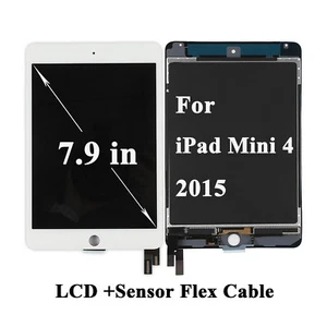 Blanco Para iPad Mini 4 A1538 A1550 Pantalla LCD Pantalla Táctil Adhesivo Repuesto - Imagen 1 de 9