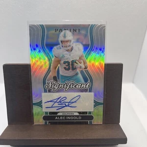 Firmas significativas Panini Prizm Alec Ingold 2024 - Dolphins Auto - Imagen 1 de 2