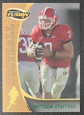 Matthew Stafford 2009 Press Pass Fusion Bronze /150 #56 - Georgia