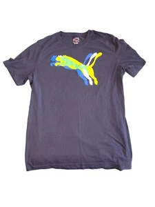Puma T Shirt  Large With Large Cat Logo  - Picture 1 of 2