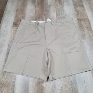 Land's End Herren Shorts einfarbig Chino Khaki Beige Gr. 46 Neu mit Etikett - Bild 1 von 5