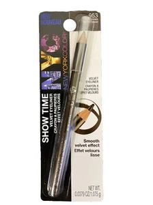 N.Y.C. New York Color Show Time Velvet Eyeliner Black Brown 953 - Picture 1 of 2