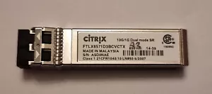 Citrix SFP FTLX8571D3BCVCTX A2 10GB/1G Dual Mode 850nm Transceiver - Bild 1 von 1
