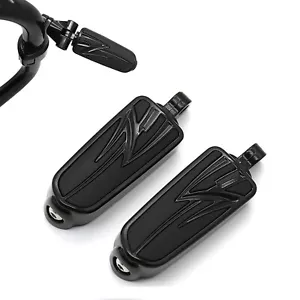 Front Rider Foot Pegs Pedals For Harley DYNA Fat Bob FXDF / CVO FXDFSE 2008-2017 - Bild 1 von 9