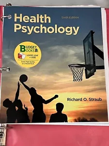 LooseLeaf Health Psychology:A Biopsychosocial Approach 6th ed by Richard Straub - Picture 1 of 4