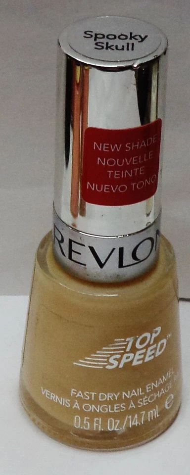 1 Revlon Top Speed Fast Dry Nail Enamel Nail Polish SPOOKY SKULL HTF RARE! - Image 1 of 1