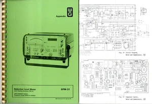 WANDEL U. GOLTERMANN - SPM-31 - SCHEMATICS - ORIGINAL - Imagen 1 de 1