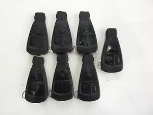 Menge Von 7 Mercedes MB Smart Schlüssel Keyless Entry Fernbedienung Sender Black - Picture 1 of 2