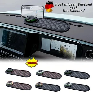 Multifunktions-Auto-Anti-Rutsch-Matte, drehbare Auto-Universal-Telefonhalterung - Picture 1 of 28