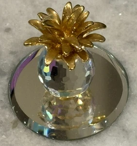 Estatuilla de cristal de piña de Swarovski de 1 1/4 pulgadas - Imagen 1 de 1