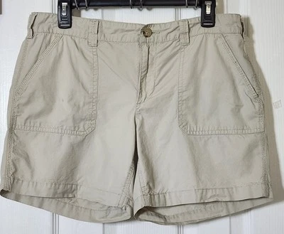 Lauren Ralph Lauren Womens Size 8 Khaki Shorts Pockets  - Image 1 of 4