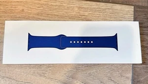 NEW! Genuine Apple  Denim Sport Band 40mm M/L For Apple Watch SE Sealed - Photo 1 sur 5