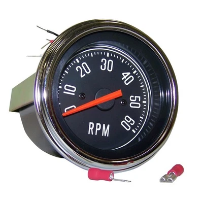 Crown J5459418 Tachometer RPM Gauge for Jeep CJ5 CJ7 CJ8 GM AMC 2.5L 4.2L 5.0L - Imagem 1 de 3