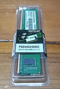 Patriot Signature Line 4GB DDR4 DRAM Module 2400 MHz (PC4-19200) - Picture 1 of 3
