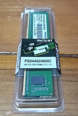 Patriot Signature Line 4GB DDR4 DRAM Module 2400 MHz (PC4-19200) - Image 1 of 3