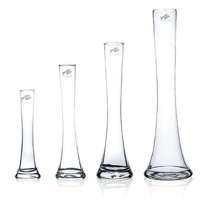 SANDRA RICH Solifleur X Vase Blumenvase aus Glas, hohe Glasvase für Einzelblumen - Bild 1 von 3