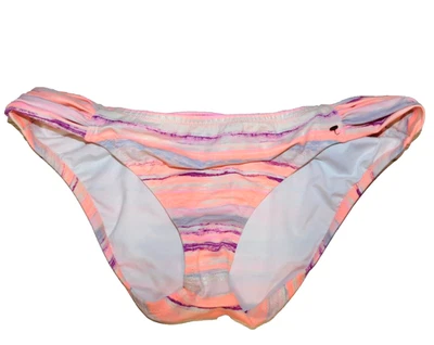 Victorias Secret The Knockout 比基尼底部 L 侧皱彩虹色珠光 — 第 1/4 张图片