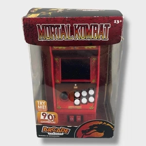 Arcade Classics Mortal Kombat mini armadio retrò portatile 15 divertimento di base Midway - Foto 1 di 11