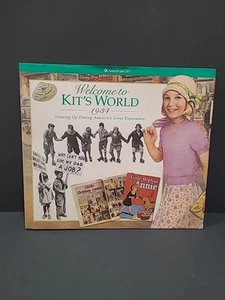 Welcome To Kit's World 1934 American Girl Book Growing Up Great Depression DJ - Picture 1 of 5