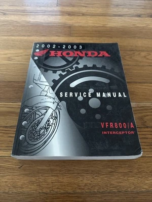 Manual de reparación de servicio de interceptor VFR800/A 2002-2003 OEM 61MCW01 Foto 1 de 4