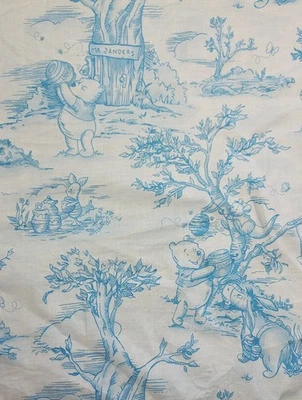 Vintage Winnie The Pooh #4655 - By Spring Industries Fabric by the Yard - Image 1 of 3